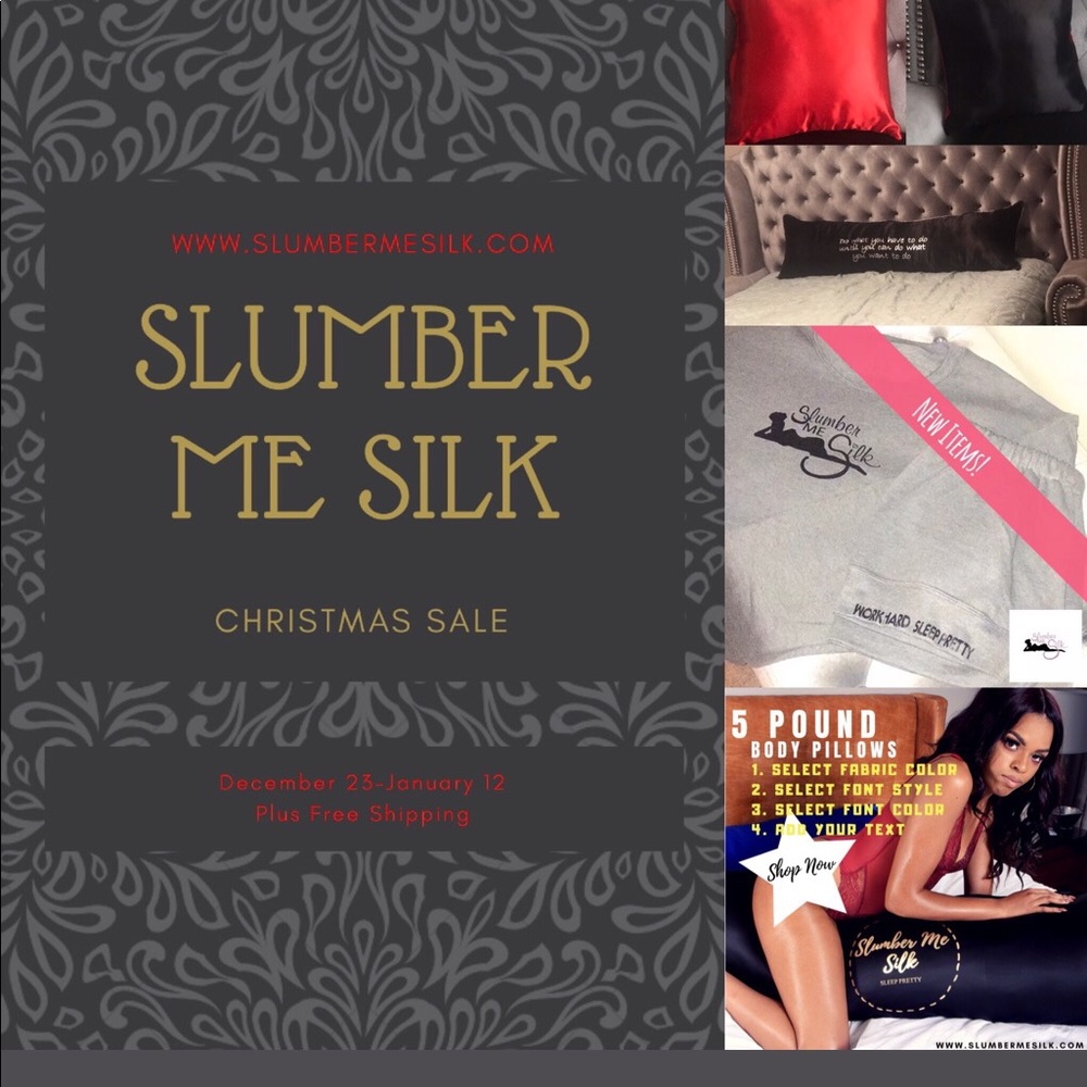 Silk Body Pillows, Throw Pillows , and Lounge Wear